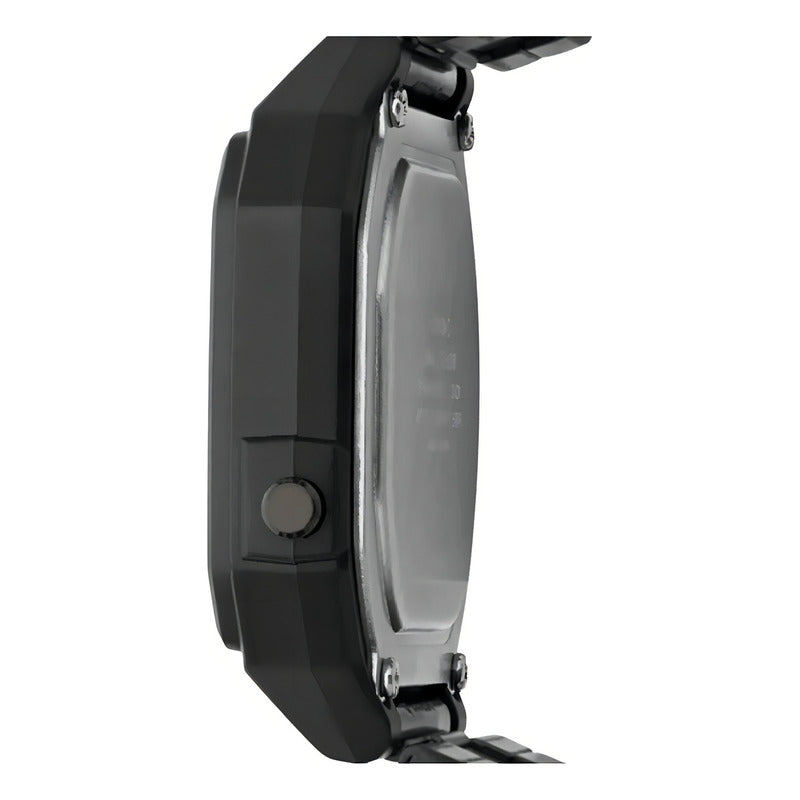 Reloj Digital Vintage Dorado Casio Unisex A-159wgea-1 Color De La Correa Negro Color Del Bisel Negro Color Del Fondo Negro