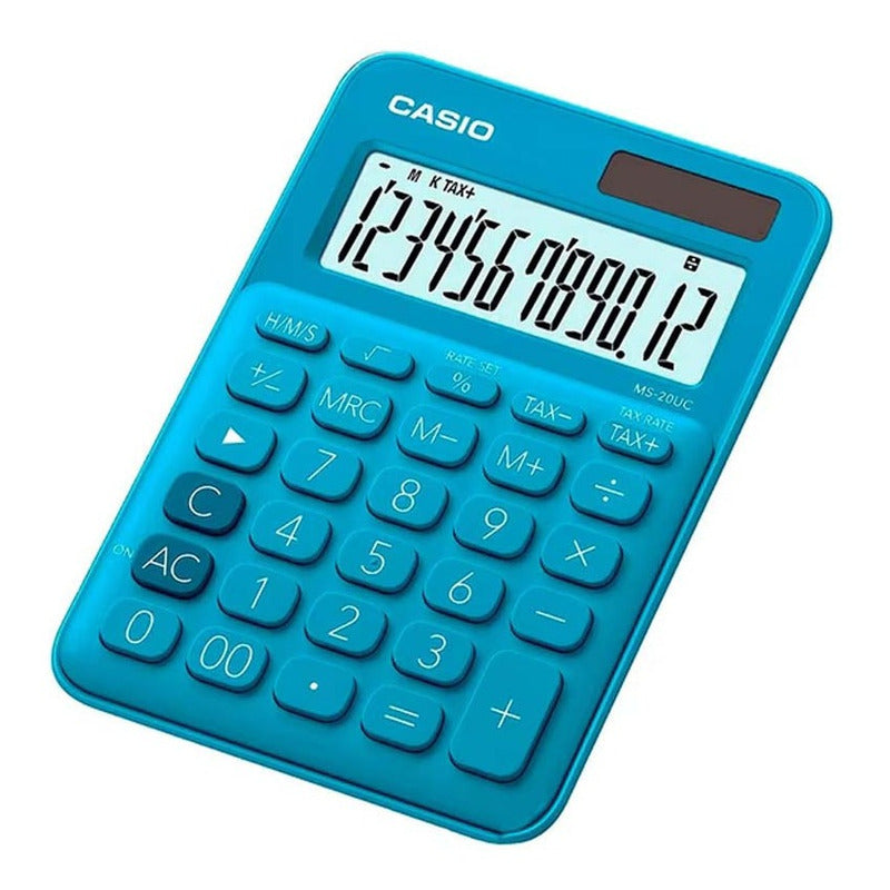 Calculadora Casio Ms-20uc Colores Surtidos