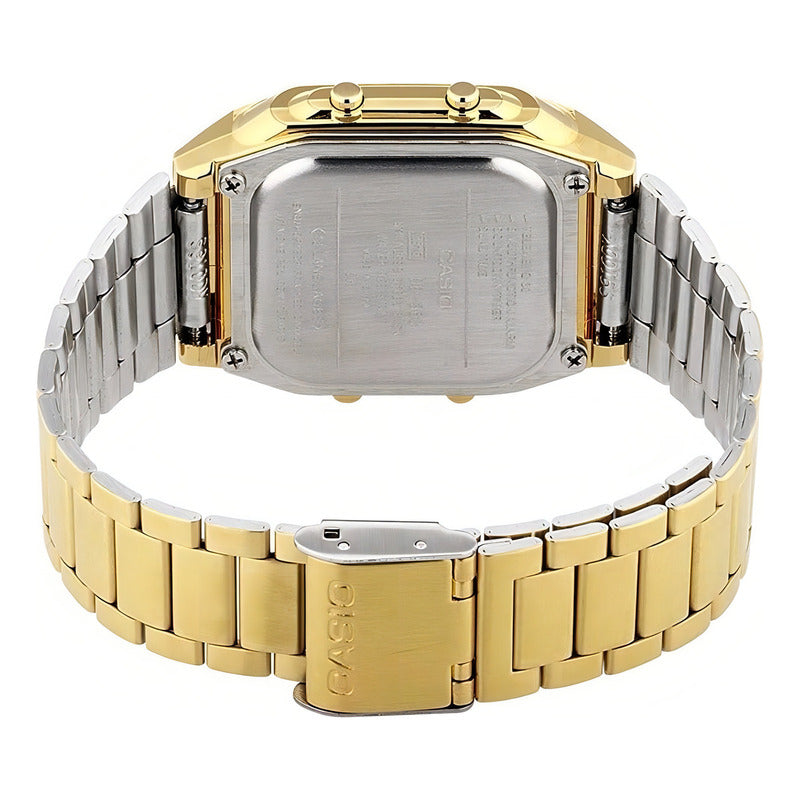 Reloj Casio Db-360g Hombre Gold Vintage Dorado Dorado Gris
