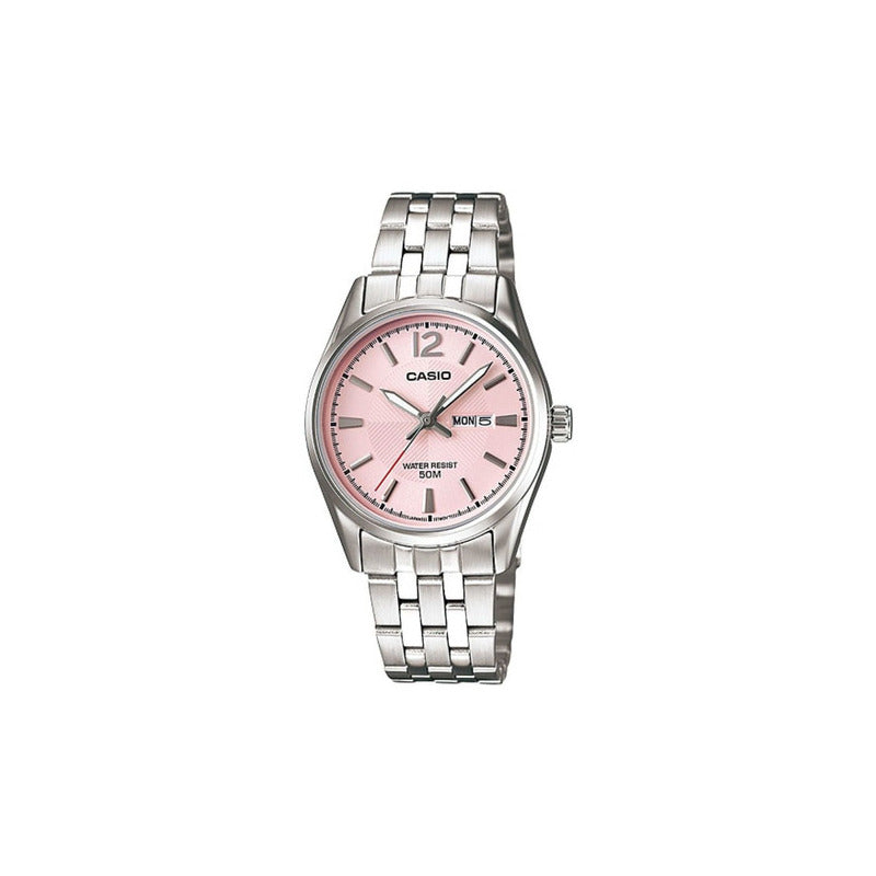 Reloj Casio Ltp-1335d-5av Cuarzo Relojesymas Plateado