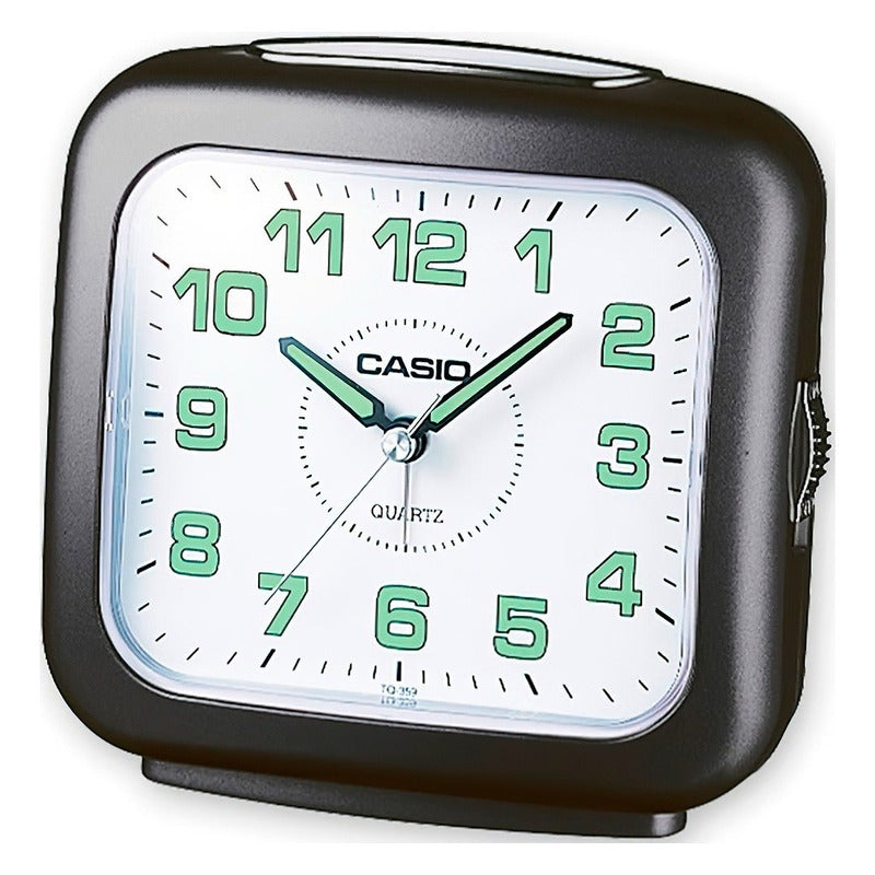 Reloj Despertador Casio Tq-142-1df Color Negro