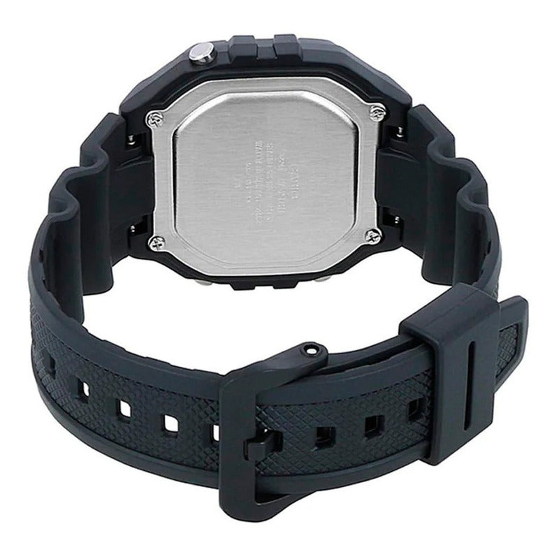 Reloj Casio W-219h-1a Relojesymas Negro Gris