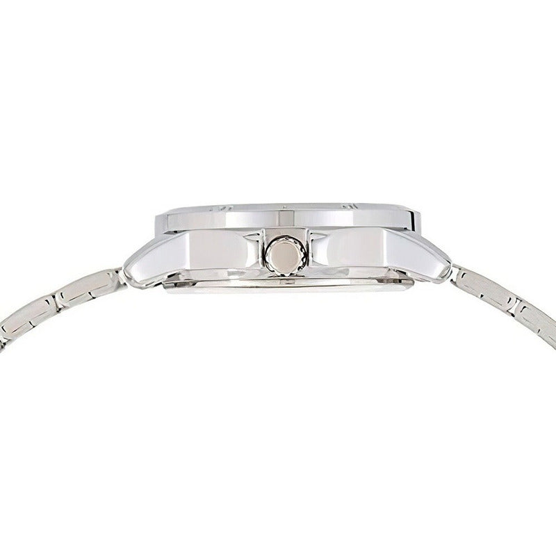 Reloj Casio De Mujer Analógico Con Correa De Acero Inoxidable Y Fondo Azul Plateado Azul Ltp-v004d-2b