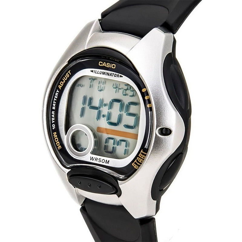 Reloj Casio Lw-200-1avcf Illuminator Multifunción-negro Negro