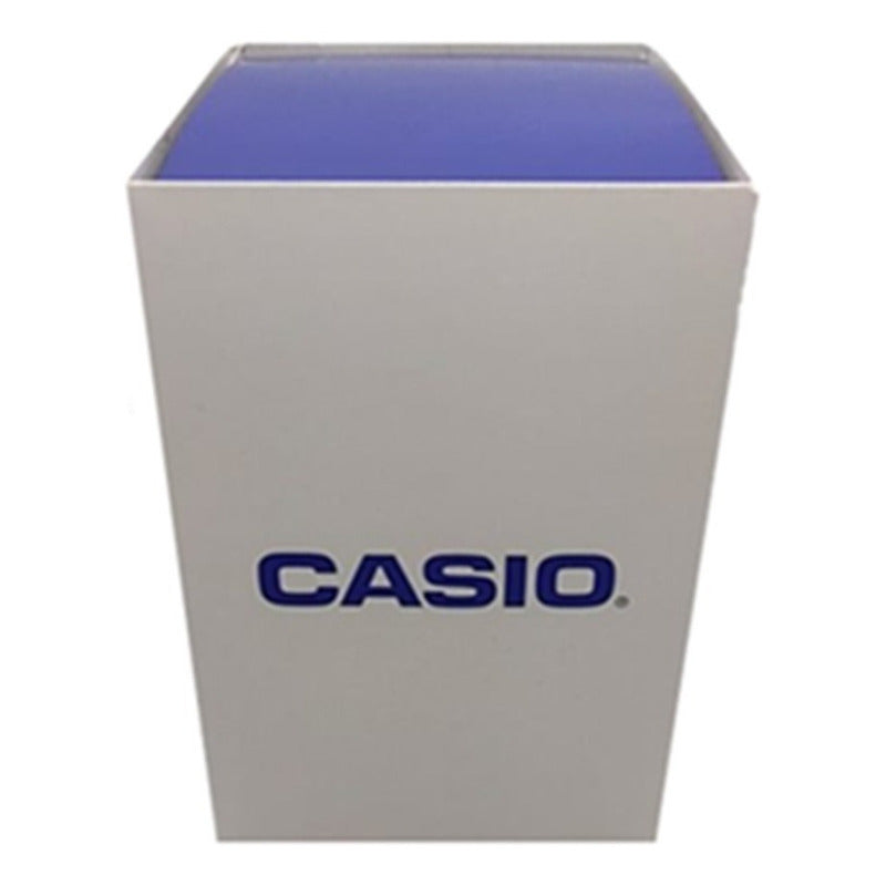 Reloj Casio De Mujer Analógico Con Correa De Acero Inoxidable Y Fondo Azul Plateado Azul Ltp-v004d-2b