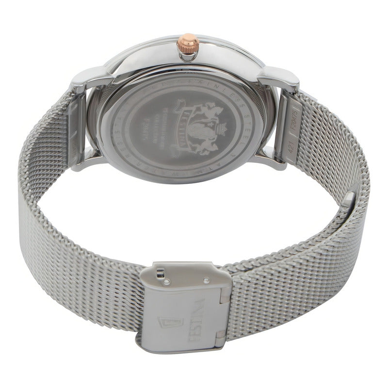 Reloj F20475-3 ORIGINAL Festina Mujer Boyfriend Collection Acero Plateado Azul Claro