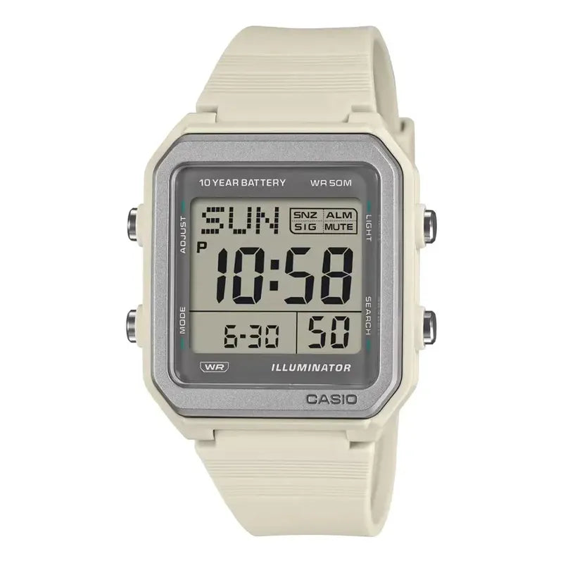 Reloj Casio W-221h-8avdf-sc En Color Beige Gris