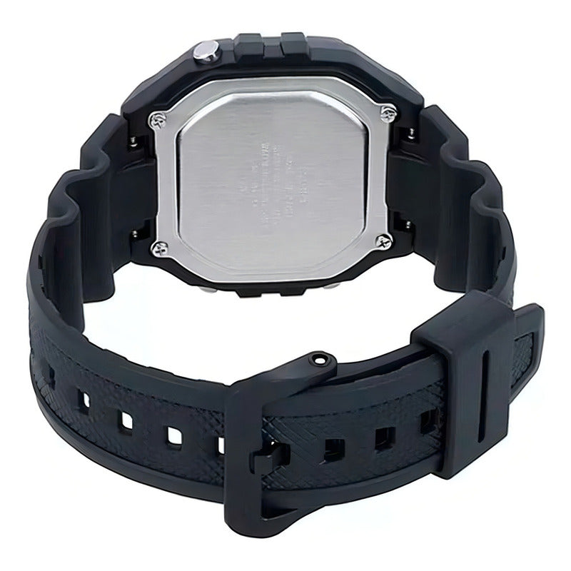 Reloj Casio W219h-8bvdf Digital Hombre Correa - Fondo 8b Grafito Negro