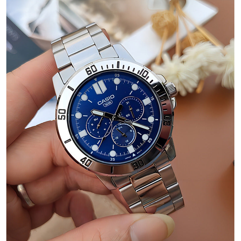 Reloj Casio Mtp-vd300d-2e De Hombre ORIGINAL