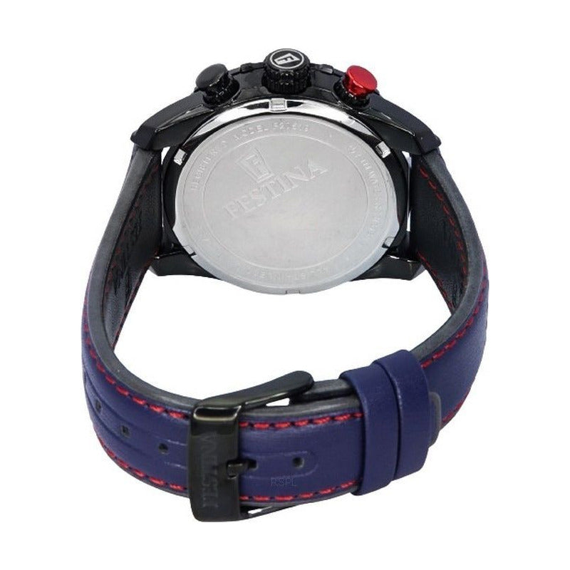 Reloj Festina F20519/3 Azul Hombre Relojesymas Azul Oscuro Negro